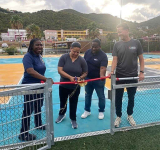 NSI unveils new multipurpose court  at Raoul Illidge Sports Complex